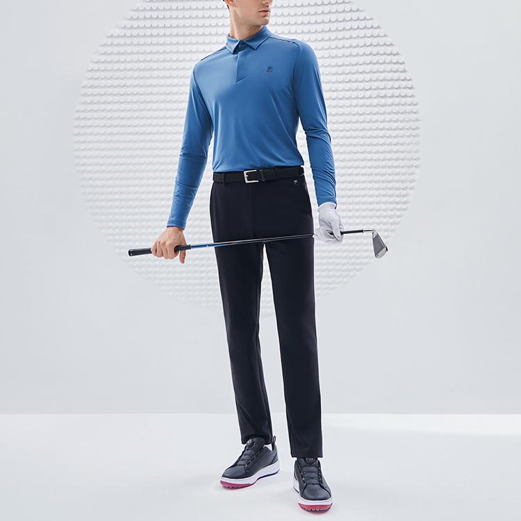 Fila Athletics Solid Basic Straight Leg Sports Pants Men Bottoms Deep-Black A11M245601FBK