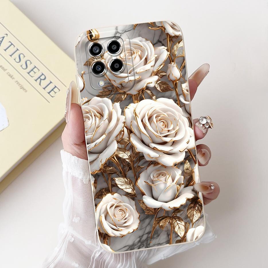 For Samsung Galaxy M33 5G Case SM-M336B New Candy Painted Cover Soft Silicone Phone Case For Samsung M33 M 53 Galaxy M53 5G Bags