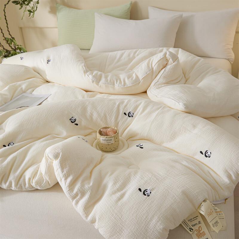 

Одеяло Brangdy Pappa Panda для мамы и ребенка из соевого волокна