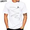 Art Design Mountain Bike Cycling Bicycle Cyclist Abstract Print T Shirt Funny Novelty Customied Men
