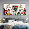 Abstract Street Pop Art Canvas Painting Love Is Love Poster and Prints Wall Cuadros for Living Room Home Decoration
