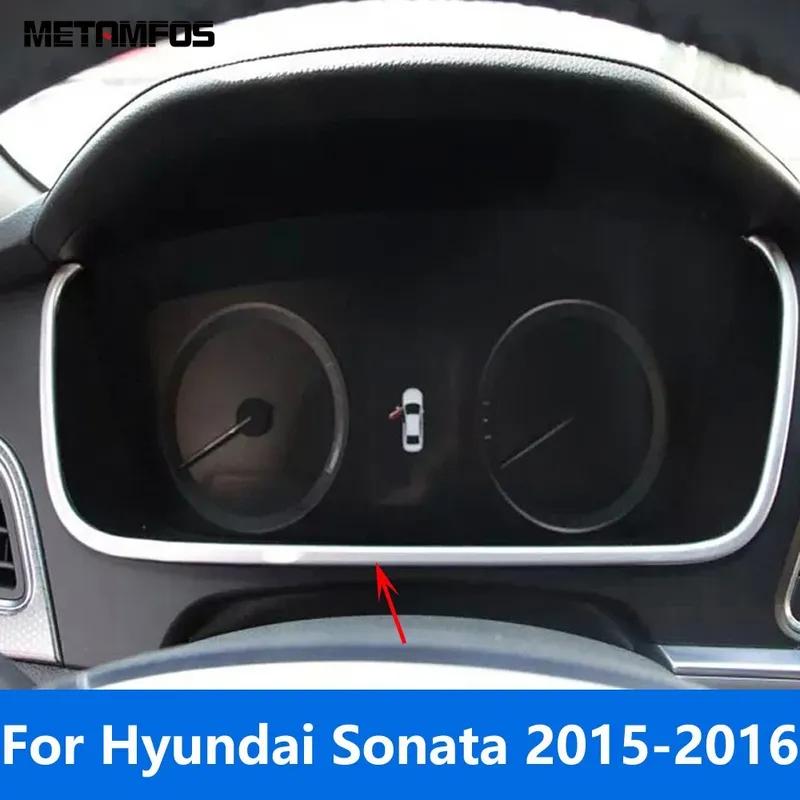 trument Board Dashboard Cover Trim Decoration Frame For Hyundai Sonata 2015 2016 Matte Interior Accessories Car Styling