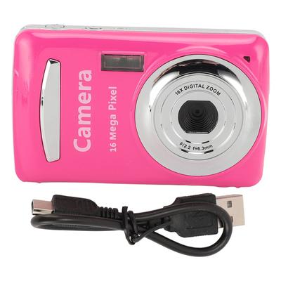 Digitalkamera 16MP 1080P 30fps Autofokus 16x Zoom 2,4-Zoll-Bildschirm 1/4-Zoll-Schraubloch CCD-Kamera