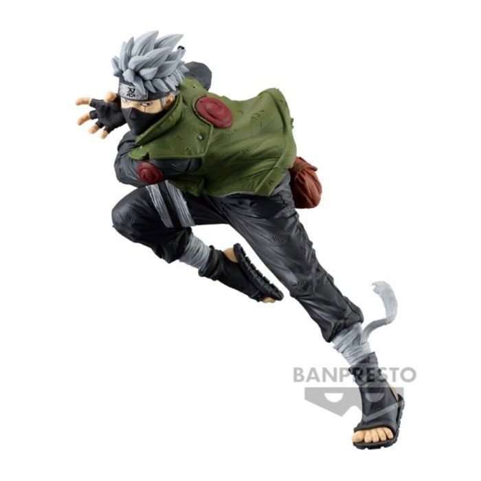Figurine De Collection - Banpresto - Naruto Shippuden - Hatake Kakashi - Qualité Supérieure - Design Détaillé