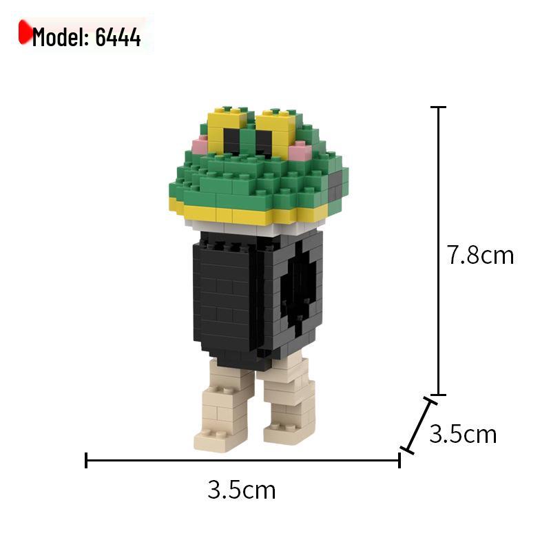 Shan Hai Jing Cross-Border Micro-Particle Educational Building Blocks for Children