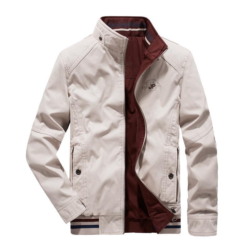 Men's Double-sided Jacket Cotton Casual Middle-aged Men's Double-sided Jacket Jacket