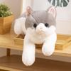 50cm Size Imitation Lying Cat Plush Toys Hairy Texture Realistic Cat Plush Toy  Birthday Gift
