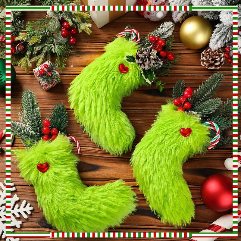 Stocking For Christmas Festival Home Decor Christmas Stocking Decorations For Party Fireplace Mantel Classroom School Bedroom