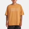 Timberland Letter Logo Printed Casual Loose Short Sleeve T-Shirt Unisex Tops Wheat A6QJ1-P47