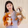 Cute Squirrel Plush Toy Raccoon Doll Stuffed Animal Toy for Kids Girls Birthday Gift Home Decor Plush Squirrel Plush Raccoon
