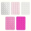 Set di 5 staffe antiscivolo in silicone per cellulare, include 24 piccole ventose,