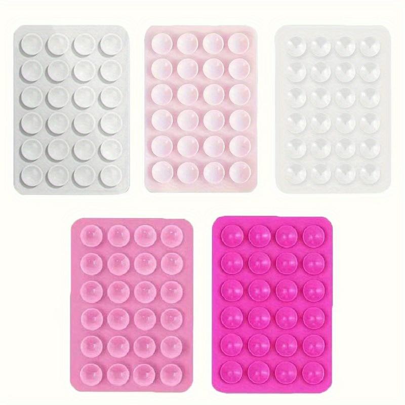 

Набір з 5 силіконових нековзних тримачів для мобільного телефону, включаючи 24 маленькі присоски,