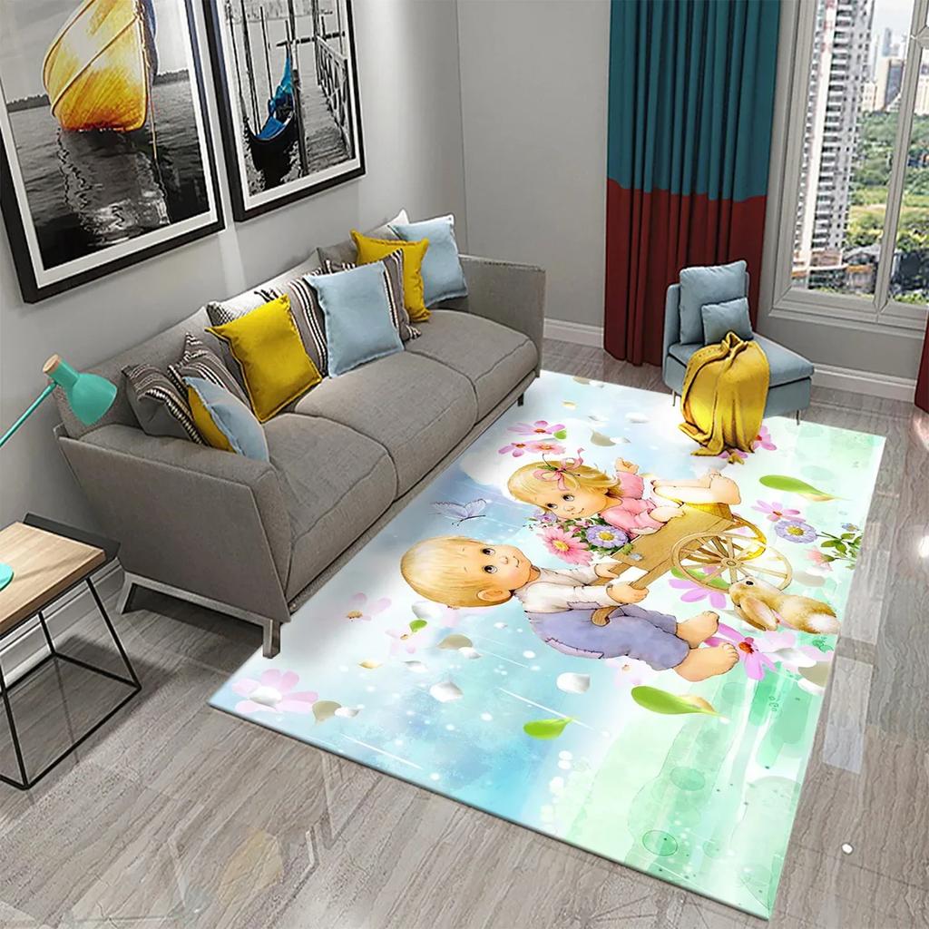 Mother's Day Carpet for Kitchen Bathroom Entrance Non-slip Carpet Living Room Bedroom Decor Rug Mother's Day Gift Festival Gifts