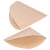 100pcs Set Portable Coffee Filter Paper One-Use One-Use Filter Paper  Pour Over Coffee