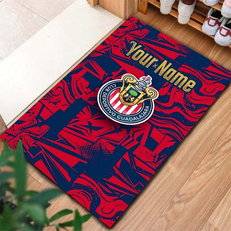 Chivas Crest Fan Gear Custom Name Carpet Rug For Living Room Bedroom Home Sofa Decoration Kids Play Nonslip Floor Mat