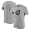 NHL T-Shirt Vegas Golden Knights T-Shirt Primary Logo Graphic Sport Grey Unisex T-Shirt