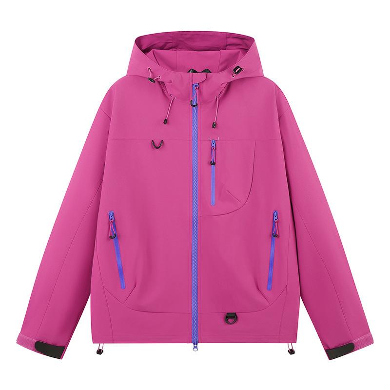 Spring and Autumn Men's Shock Clothes Mountain Outdoor Windproof Waterproof Single Jacket Jacket