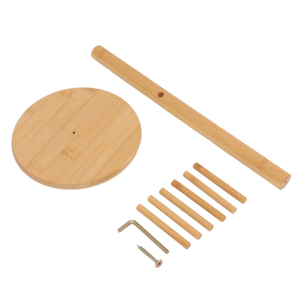 Coffee Cup Holder Space Saving Bamboo Coffee Mug Tree Rack Holder Organizer for Storage Display Drying Mugs Coffee Mug Tree Rack