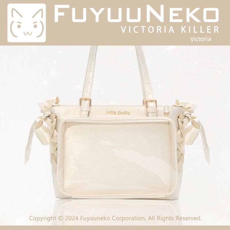 

Плавающая кошка Оригинальная сумка от боли Виктория Плечо Выйти Перекусы Ежедневная отправка Галстук Доска Лента Сумка от боли (New) Champagne