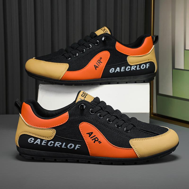 

Мужская обувь 2025 новая весенняя сетчатая дышащая повседневная одинарная обувь мужская обувь для педалирования Doudou обувь для тренда 44