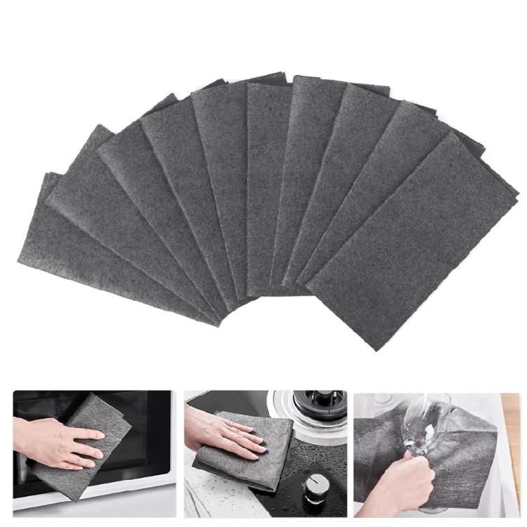 Set of 10 Microfiber Cleaning Cloths for Household Magic Cleaning Cloths