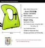 Gilet de sauvetage gonflable adulte et enfant et aide à la natation
