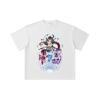 260 GSM Doppelgarn 32er Zählart 100% Baumwolle Solo Leveling V15 Druck Unisex Schweres Baumwoll-T-Shirt