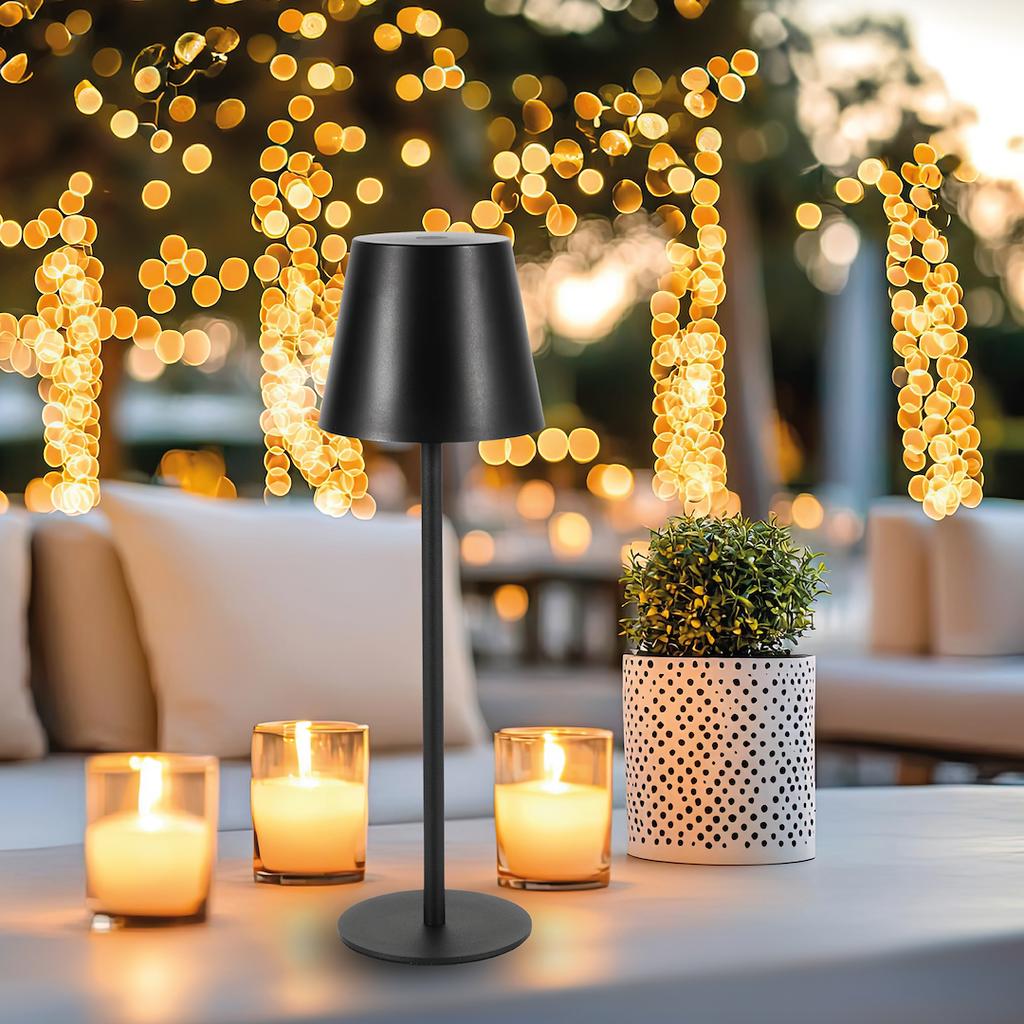 SCHREIBTISCHLAMPE VIRGIN 3W 3CCT IP44 BATTERIE