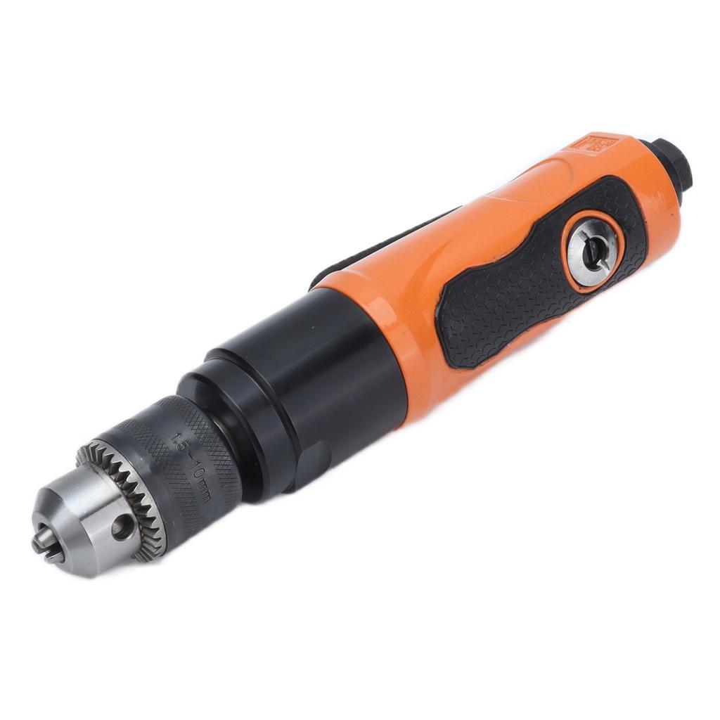 Pneumatic Drill Geared Air Drilling Tapping Machine Adjustable Speed 3/8in Straight KP-555A