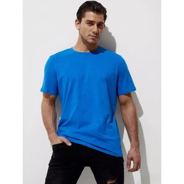 Men's Simple Basic Multi Color Daily Wear Top Solid Color Short Sleeve T-shirts