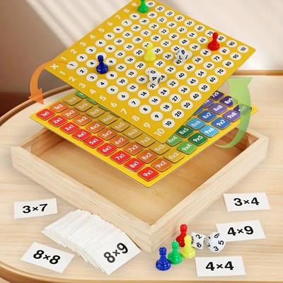 Multiplication Magnetic Board for Children Cognitive Math Toy for Kids Educational Cognitive Toy for Early Montessori Toys