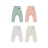 Set Soft Modal High Waist Leggings Keep Your Stomach Warm Leggings Pants Baby Clothes Baby Bottoms Baby Pants Wine Blue [Konny] 4-Piece C-set (Mint,