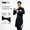 PUMA Men's Long Sleeve Rash Guard & Swim Trunks Set