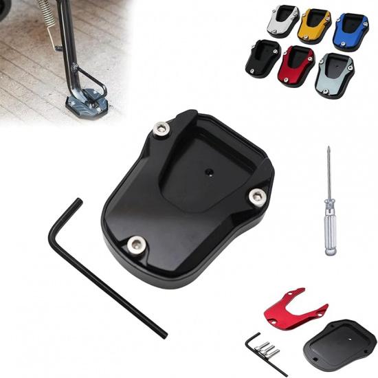 Motorcycle Kickstand Pad,Motorcycle Kickstand Shoe,Motorcycle Kickstand Plate,Motorcycle Kickstand Foot Side Stand Extension Pad Support A