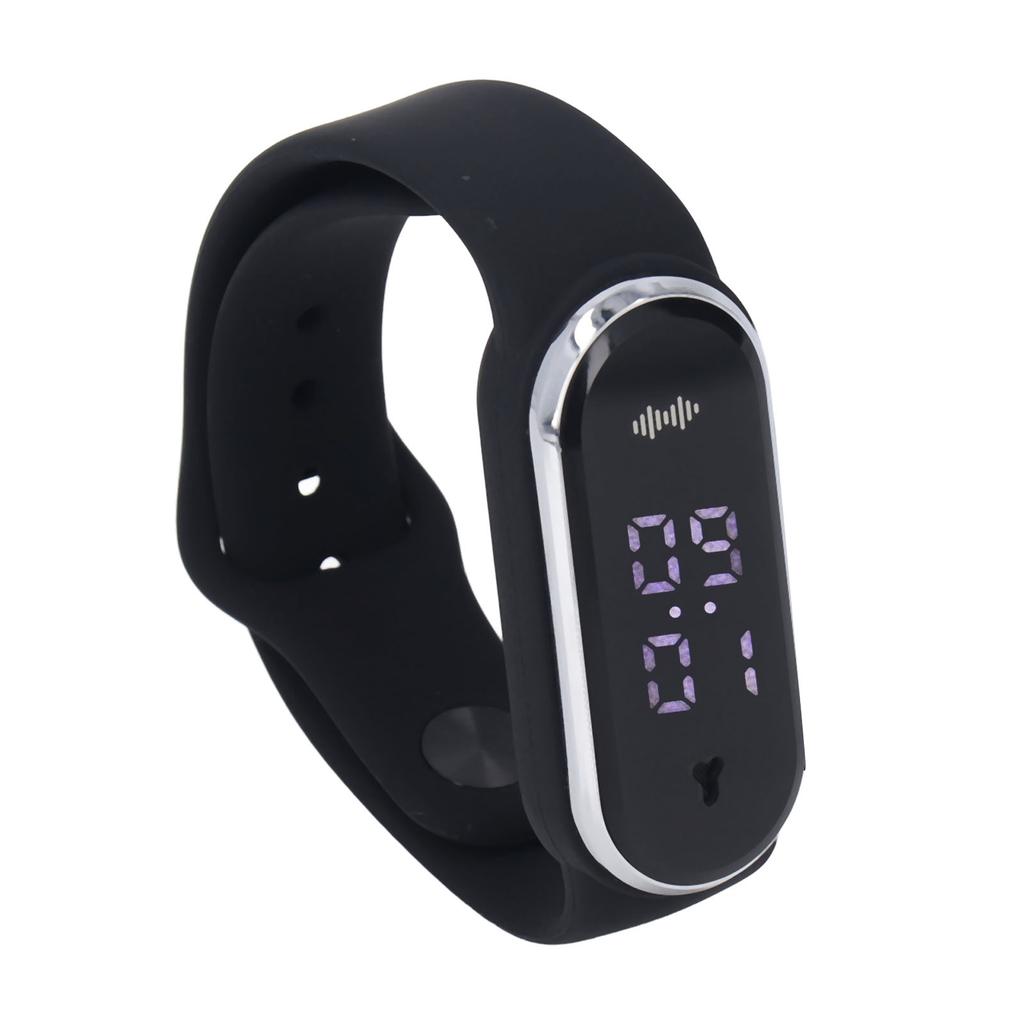 Anti Mosquito Bracelet Watch Silica Gel USB Rechargble Ultrasonic Mosquito Repellent Bracelet for Outdoor