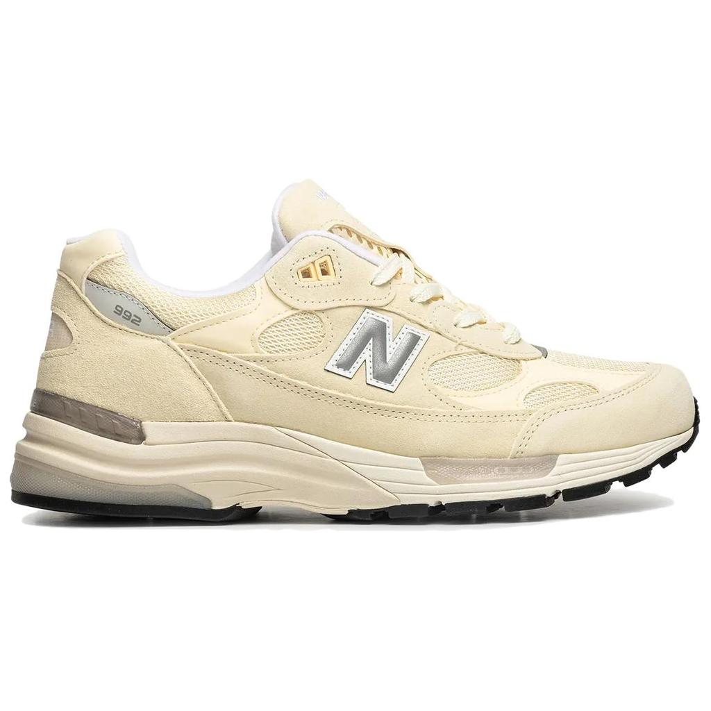 Teddy Santis X New Balance 992 Made In USA Calcium Unisex Sneakers Cream Raw-Cashew U992MC