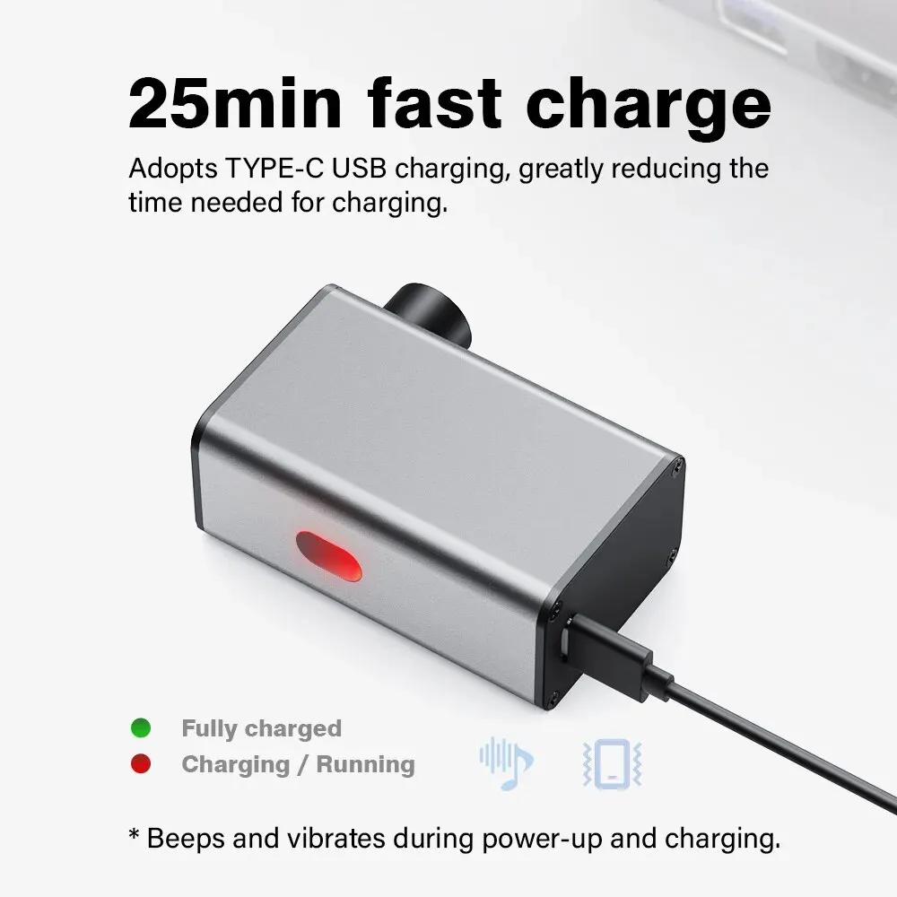 Mini Electric Air Pump Portable Bicycle Lightweight Tire Inflator Outdoor Road Mountain Bike Electric Air Pump Riding Equipment