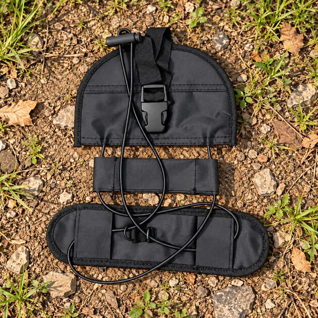 Elastic Luggage Securing Strap Lightweight Adjustable with Buckle Compact