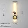 Chinese Cloisonné Enamel Brass Wall Lamp - Minimalist Bedside, Stair, Corridor & Living Room Light