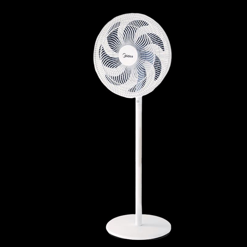 Midea 7-Blade Remote Control Pedestal & Desk Fan CN plug (adapter included)
