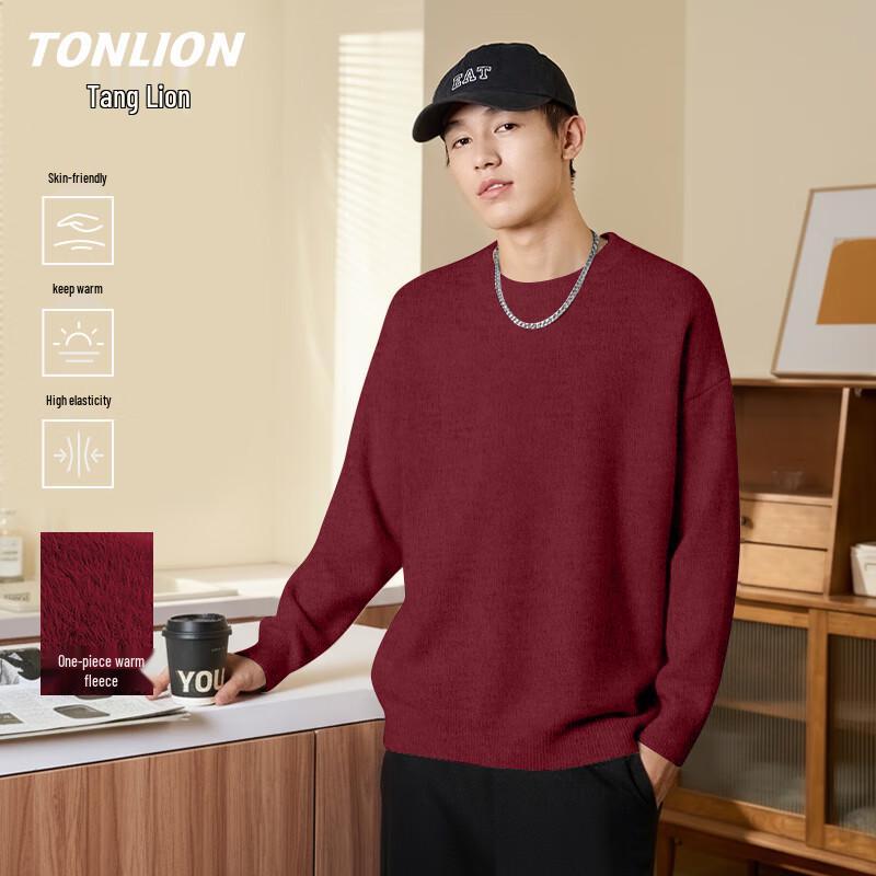 

TonLion Men s Winter Padded Pullover Jacket 3XL