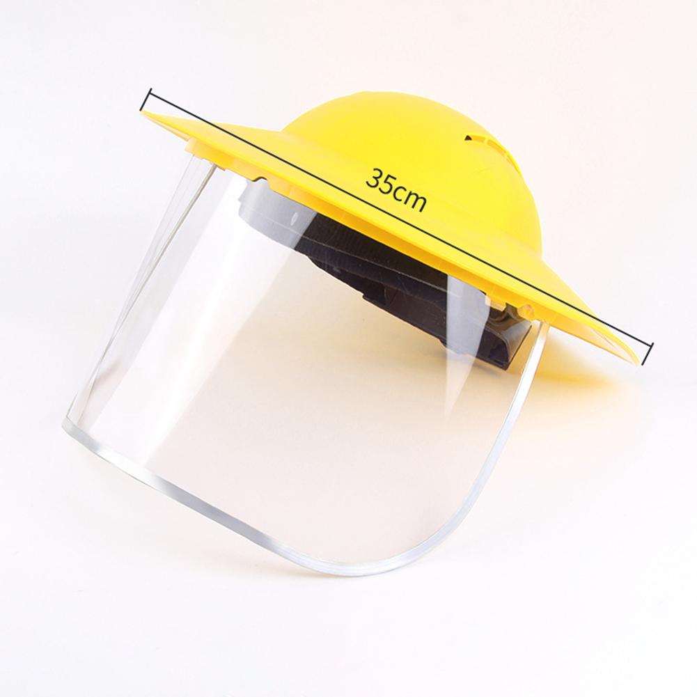 Gardening Headgear Safety Visor Breathable Fit Transparent Visibility Secure Face Coverage Washable And Reusable