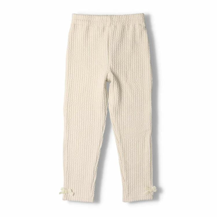 [Children's Clothing] Crescent (Crescent) Cable Knit Leggings 80cm-130cm N61002