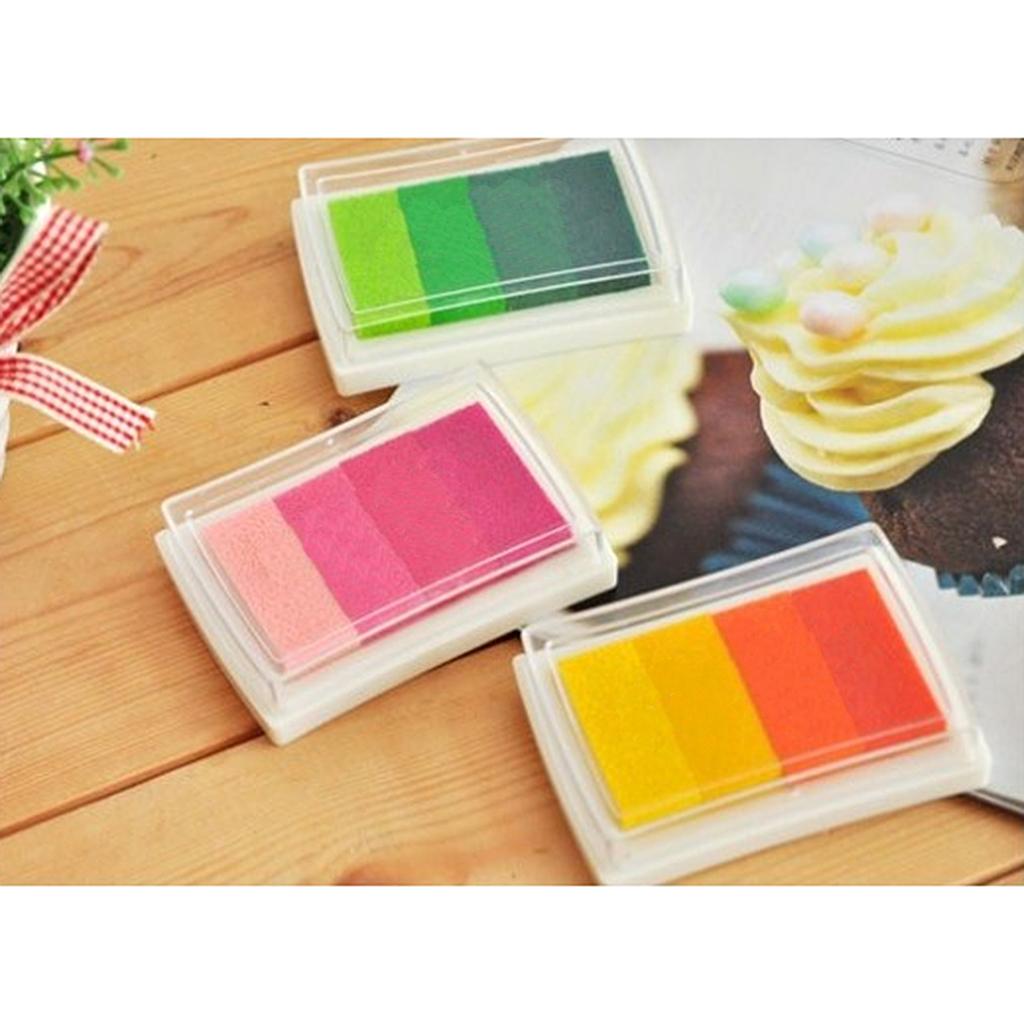Ink Pad, Korean Stationery, DIY, Crafts, Colorful Embossing