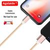 Braided Charging Cable: Compatible with Android, Apple Type-C, Huawei Fast Charging, and V8 USB.