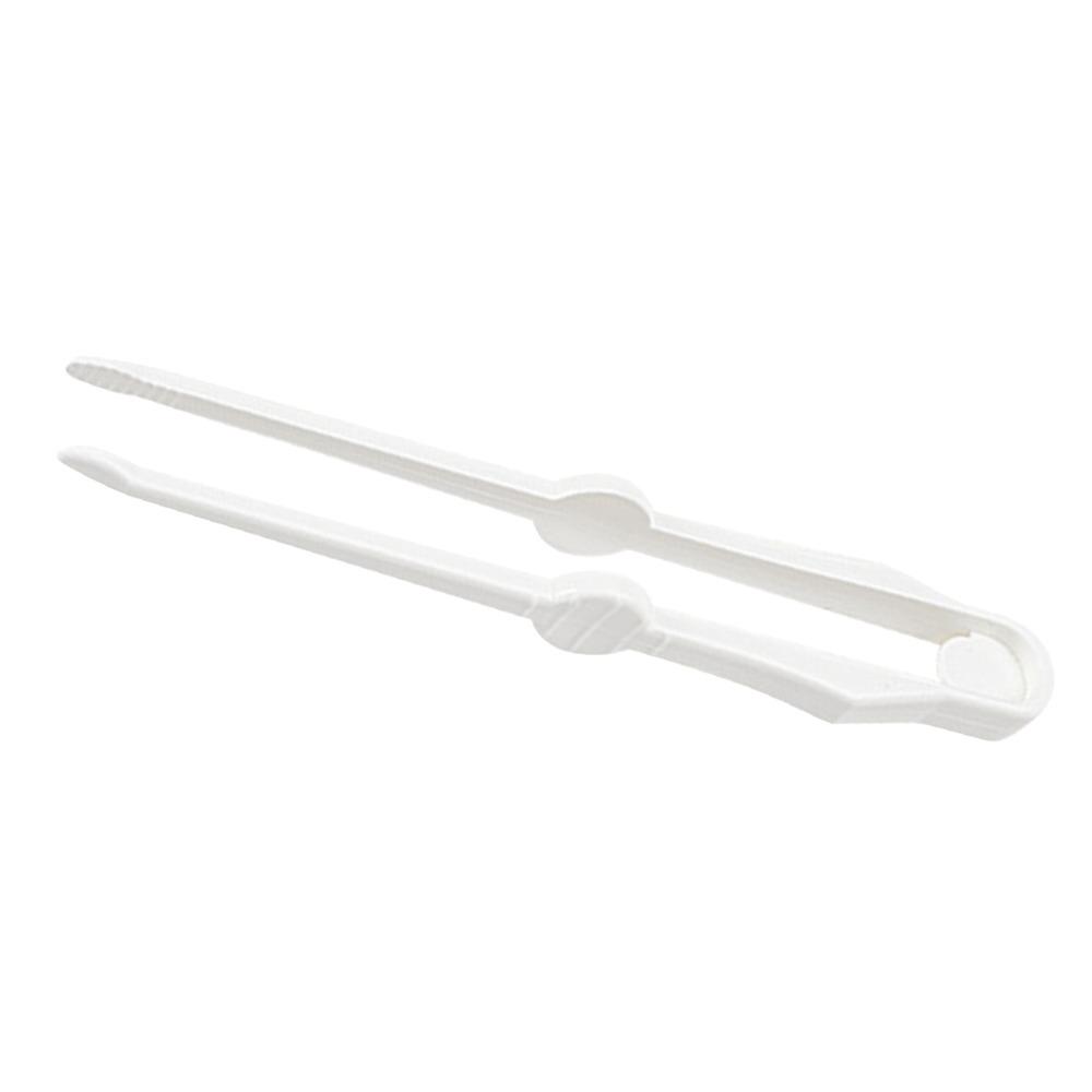 18 x 2cm Snack Tongs Plastic Plastic Tongs Sturdy Chip Tongs  Restaurant