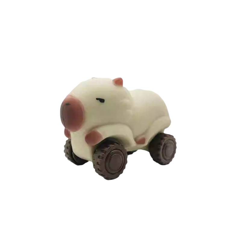 

Car Capybara Squishy Toy Elongation Sliding Decompression Toys Gift Christmas бежевий