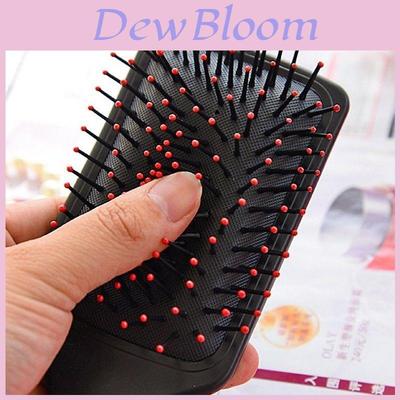 Plastic Therapeutic Scalp Comb With Large Teeth For Head Meridian Massage And Thick Hair