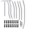 YEAHRUN Metal Suspension Steering Linkage Link Rod with Ball End for Axial Wraith 90018 90048 RR10 1/10 RC Crawler Car Parts