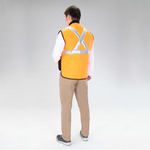 Farge på kuldebeskyttelsesvest [L] (advarsel oransje)